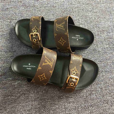 louis vuitton sandals brown|louis vuitton sandals monogram.